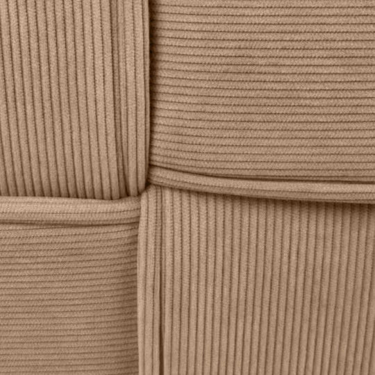 Fortuna - Würfel-Sitzhocker aus Cord